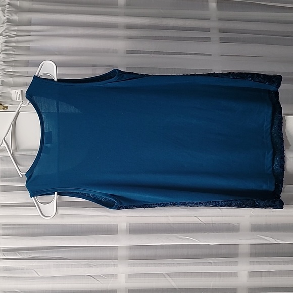 Cato stretch sequin tank top - Picture 5 of 11